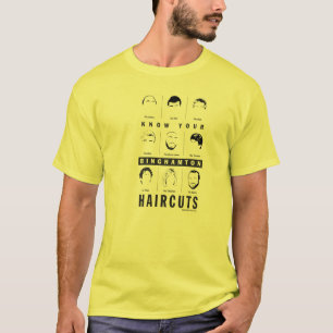 T-shirt Binghamton NY - conheça seus cortes de cabelo
