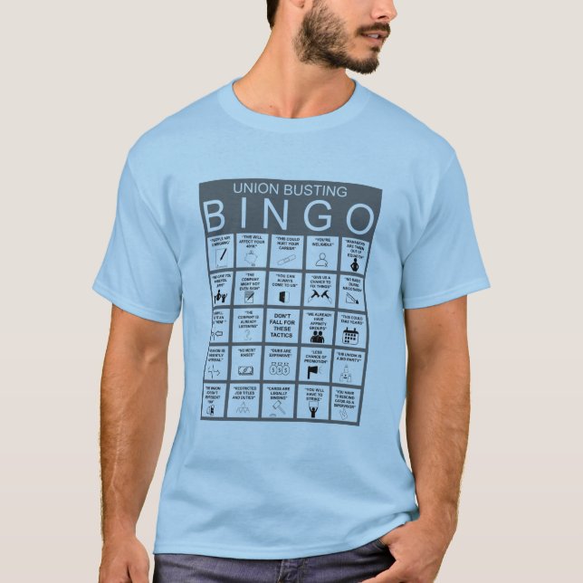 T-Shirt Bingo Anti-Union (Frente)