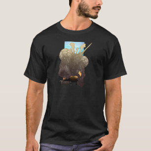 T-shirt Bio animal: Trava de aço
