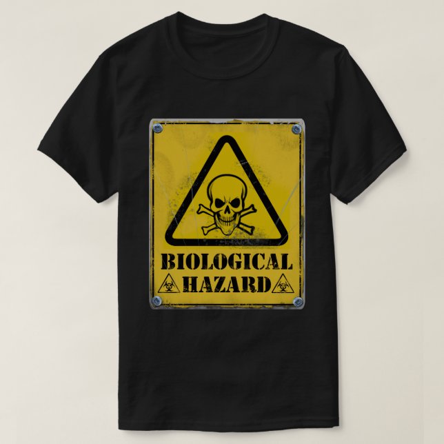 T-Shirt Bio Hazard V5 (Frente do Design)
