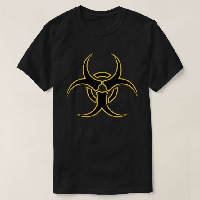 T-Shirt Bio Hazard V6 (Frente do Design)