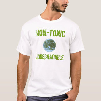 T-shirt biodegradável Não-Tóxico