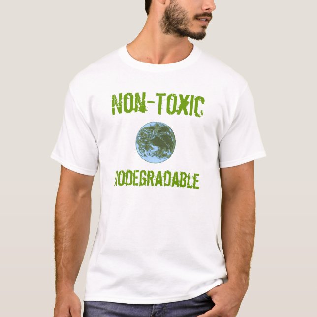 T-shirt biodegradável Não-Tóxico (Frente)