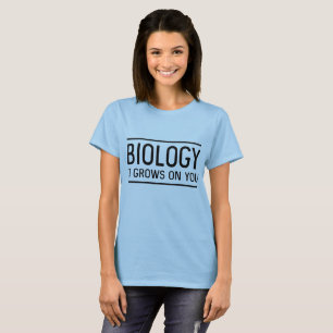 T-shirt Biologia que cresce em você