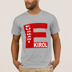 T-shirt BIOLÓGICO cinzento matizado EUSKADI KIROL