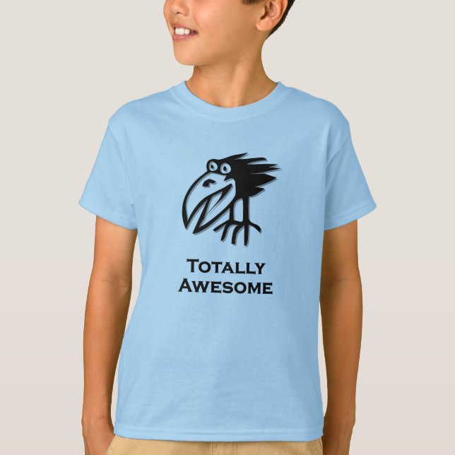 T-shirt Bird Totalmente Incrível (Frente)