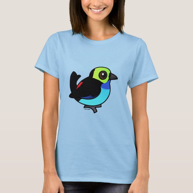 T-shirt Birdorable Paradise Tanager (Frente)