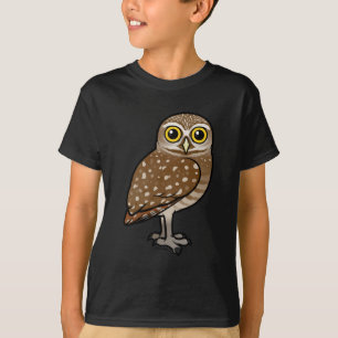 T-shirt Birdorable que Burrowing a coruja