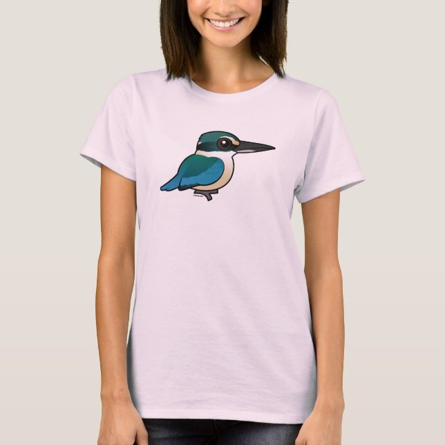 T-shirt Birdorable Sacred Kingfisher (Frente)
