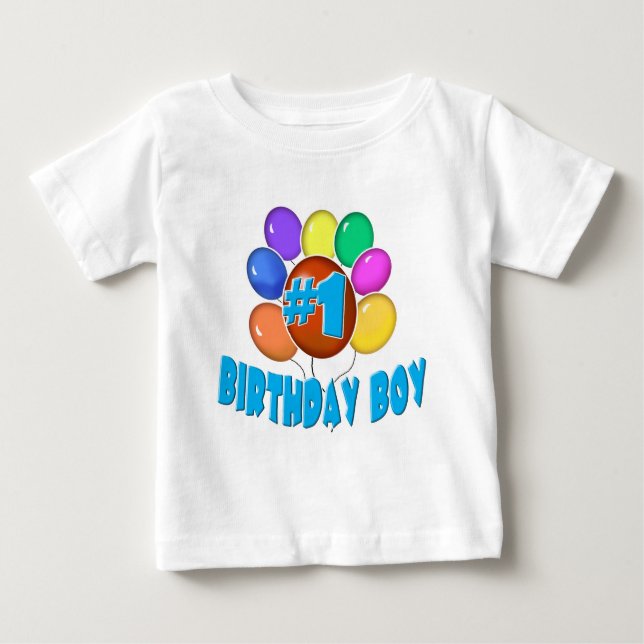 T-shirt Birthday Boy (Frente)