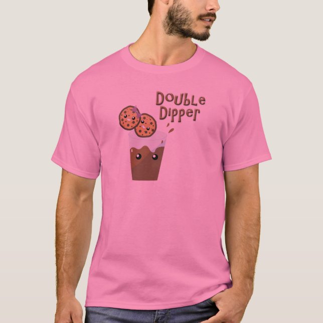 T-shirt Biscoitos Double Dipper e Leite (Frente)