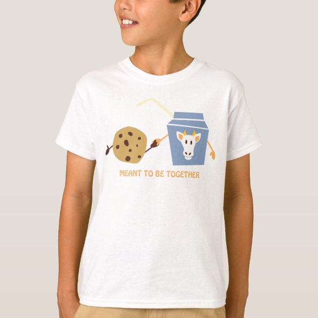 T-shirt Biscoitos e leite (Frente)