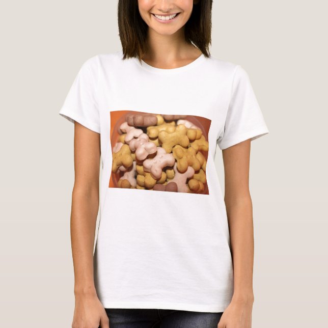 T-shirt Biscoitos para Cães (Frente)