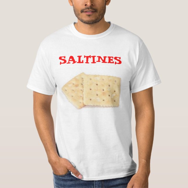 T-shirt biscoitos, SALTINES (Frente)