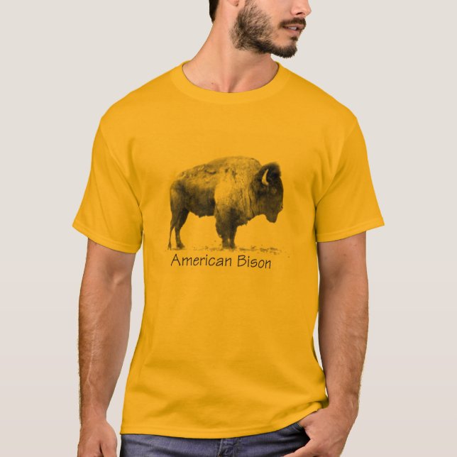 T-shirt Bisonte americano (Frente)
