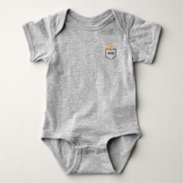 T-shirt BITCOIN/POCKET-Onsie