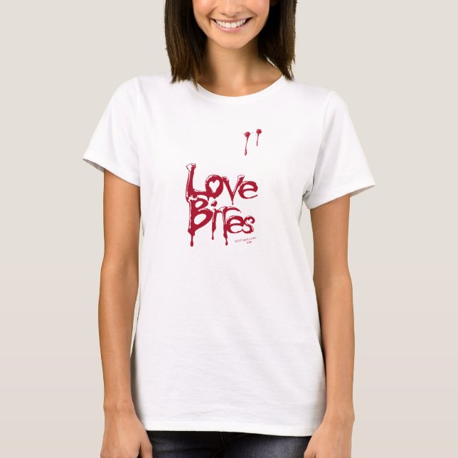 T-shirt Bites de amor (Frente)