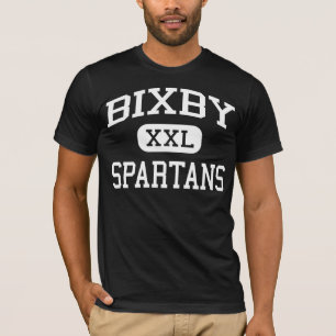 T-shirt Bixby - Spartans - segundo grau - Bixby Oklahoma