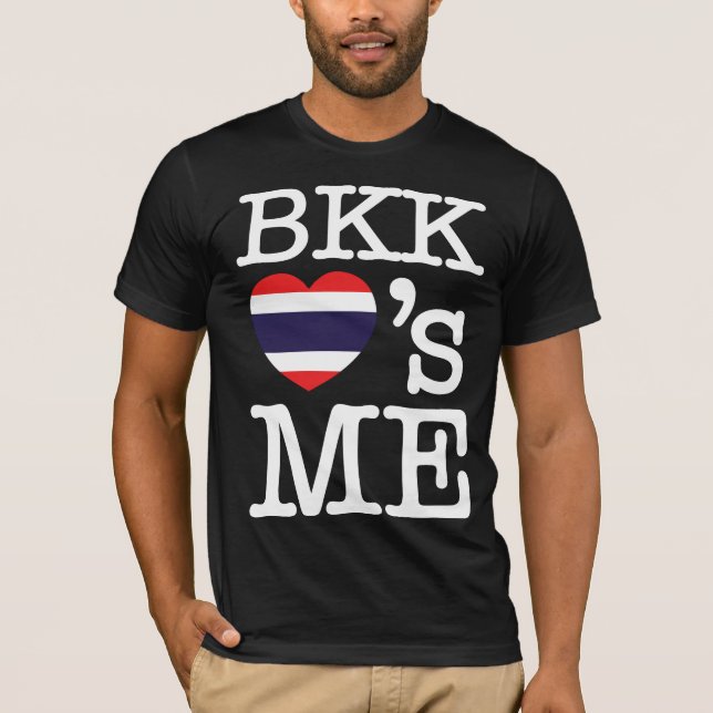 T-SHIRT BKK LOVE SOU EU (Frente)