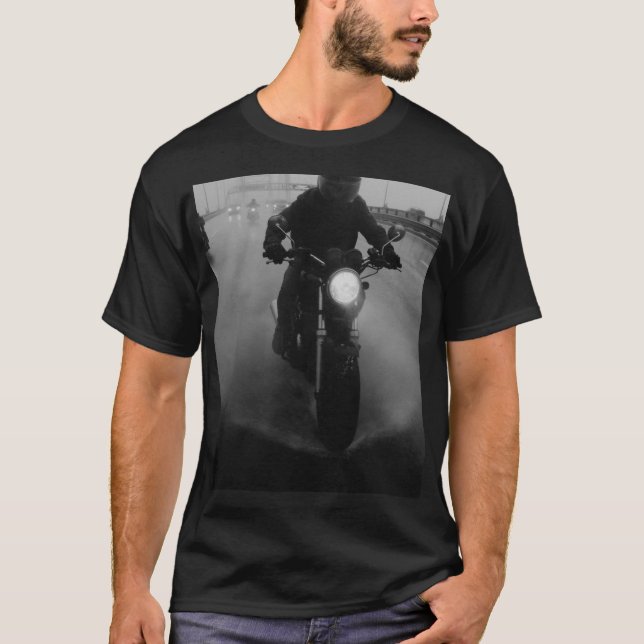 T-shirt Black Biker masculino (Frente)