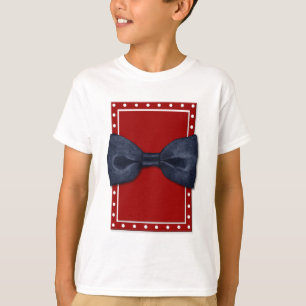 T-shirt Black Bowtie Kids