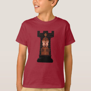 T-Shirt Black Chess Rook