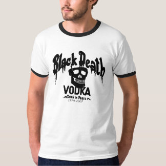T-shirt black death vodka