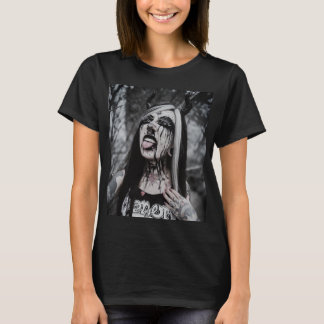 T-Shirt Black Metal Women