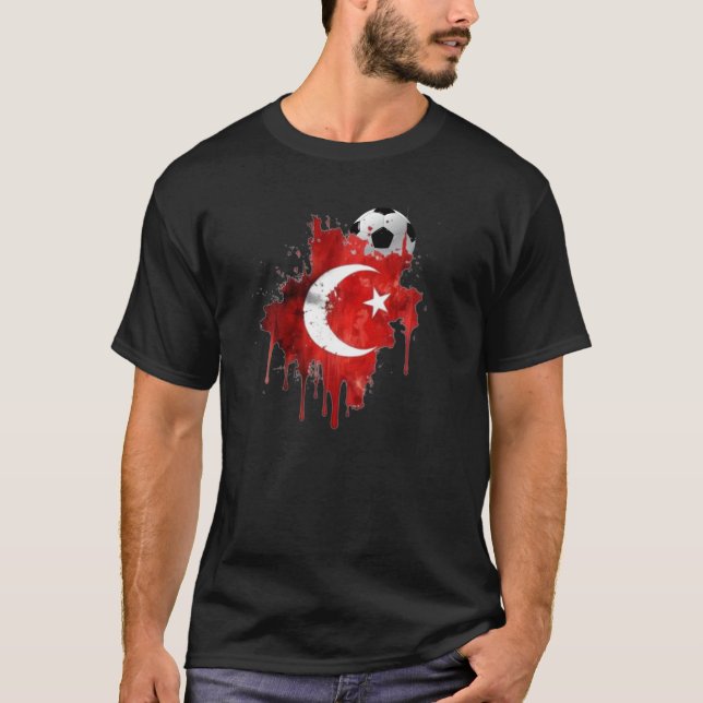 T-shirt Black Turkey. 06 (Frente)