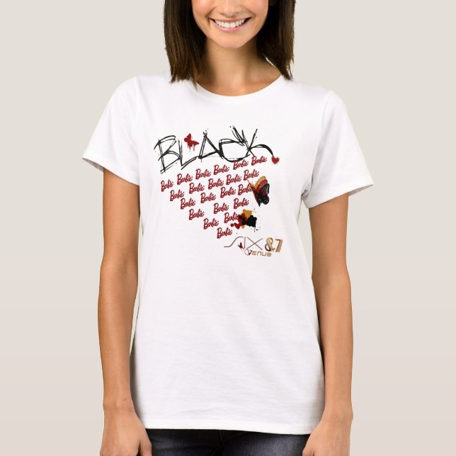 T-SHIRT BLACKBARBIE (Frente)