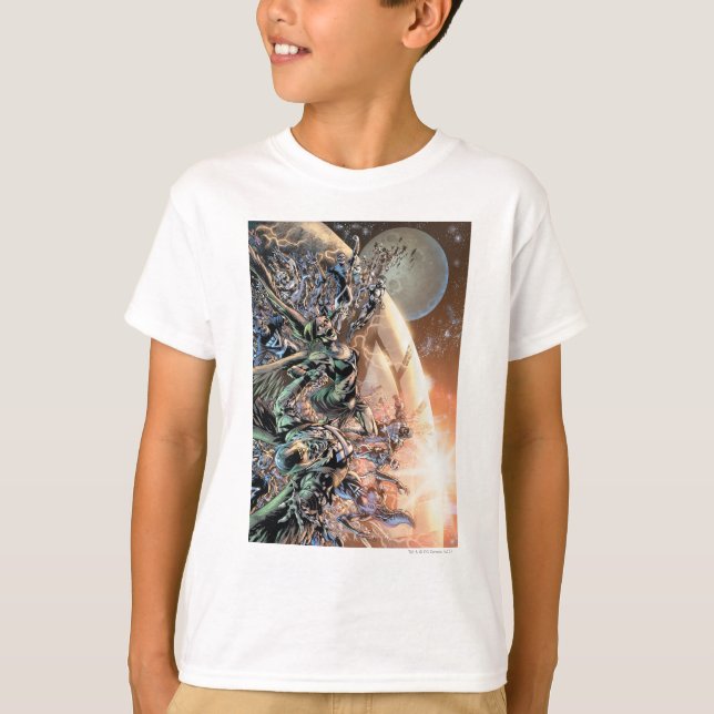 T-shirt Blackest Night Group e Moon (Frente)