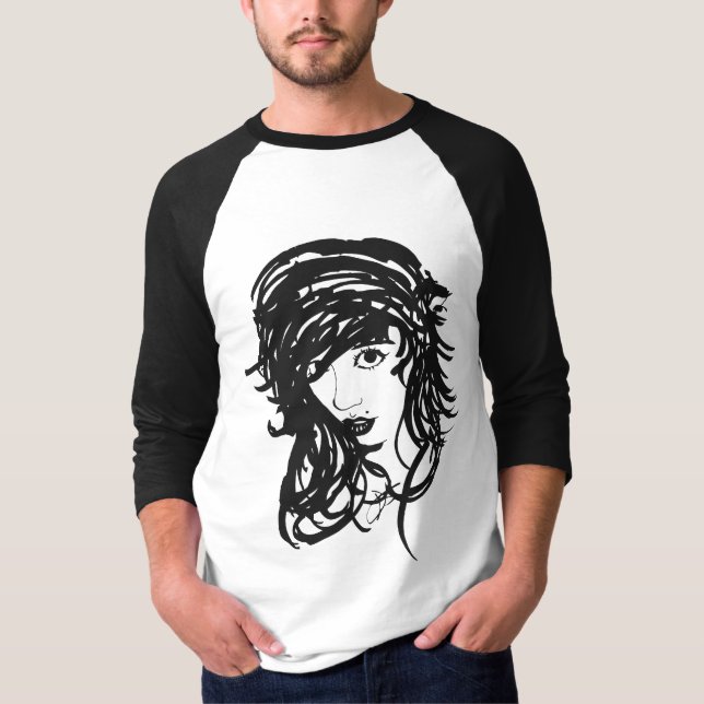 T-shirt blackhed (Frente)