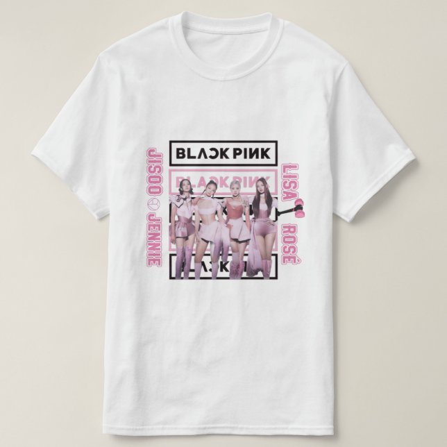 T-shirt Blackpink (Frente do Design)
