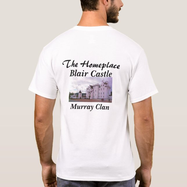 T-shirt Blair Castle - Scottish Murray Clan (Verso)