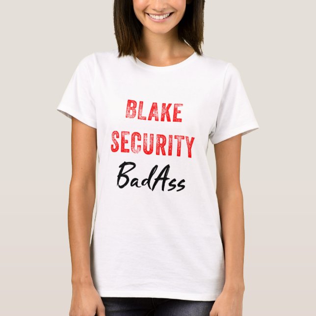 T-shirt Blake Security BadAss (Frente)