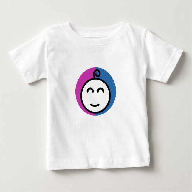 T-Shirt Blanc Bébé (0-24 mois) (Frente)