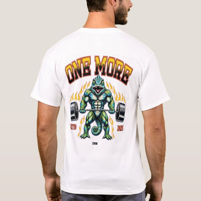 T-shirt Blanc Cameleon (Verso)