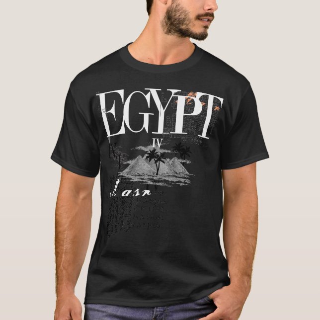 T-shirt Blck do ~Egypt IV (Frente)