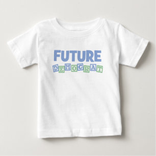 T-shirt Blocos futuros de Democrata