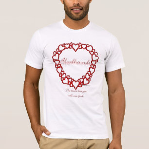 T-shirt Bloodhound True Love