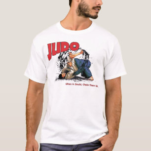 T-shirt Bloqueador do judo para fora