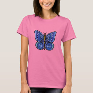 T-shirt Blue Butterfly