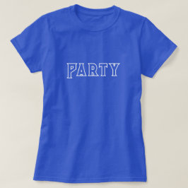 T-Shirt Blue do Partido das Mulheres