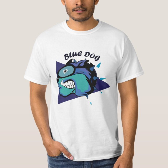 T-shirt Blue Dog (Frente)