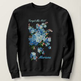 T-shirt Blue Forget-Me-Nots - Personalizado