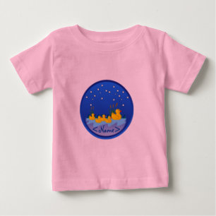 T-Shirt Blue Globe