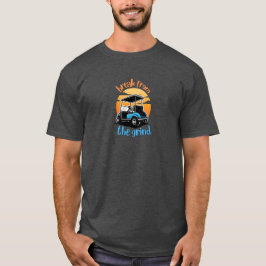 T-Shirt Blue Golf Cart BFTG