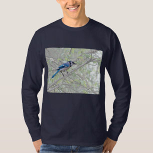 T-shirt Blue Jay Songbird