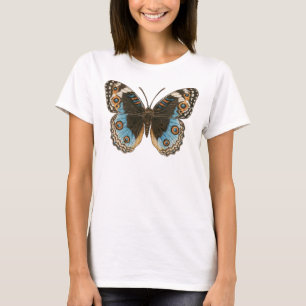 T-Shirt Blue Pansy Butterfly