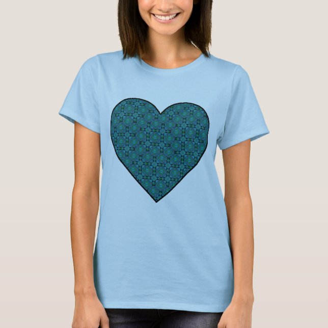 T-Shirt Blue Pastel (Frente)